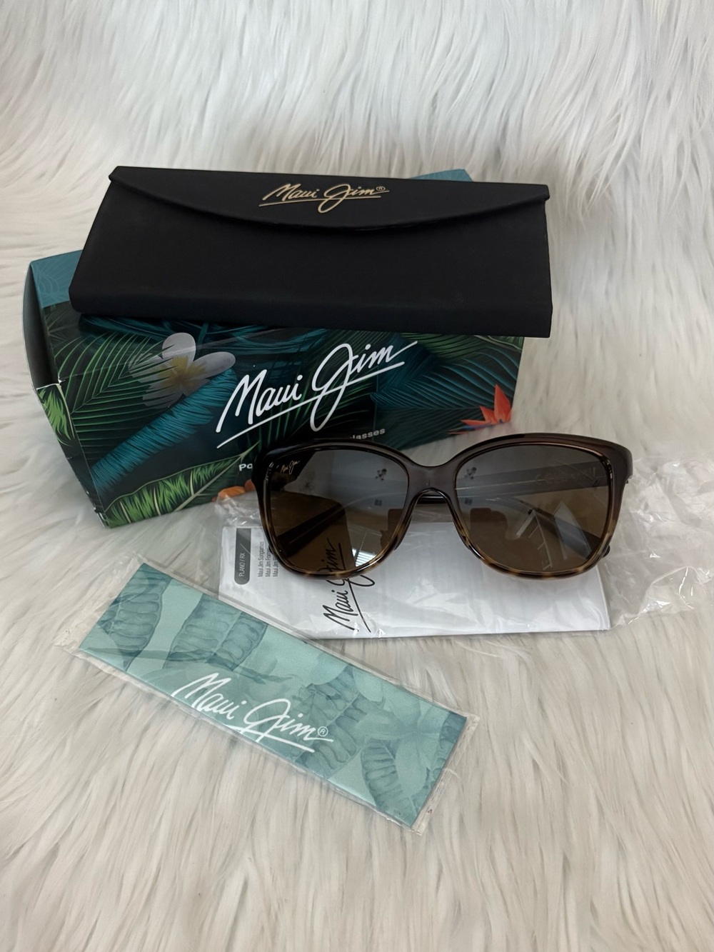 Maui Jim “Starfish” Tortoiseshell Brown Polarized Sunglasses - EUC